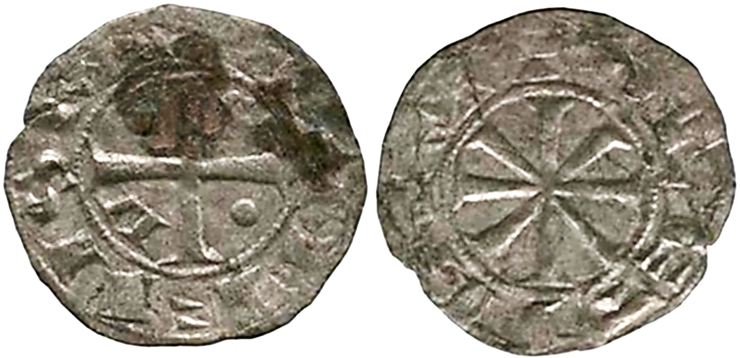 Tipo 1. Dinero de Cruz Bautismal - Imagen 14