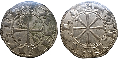 Tipo 1. Dinero de Cruz Bautismal - Imagen 15