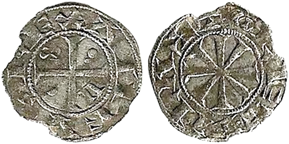 Tipo 1. Dinero de Cruz Bautismal - Imagen 18