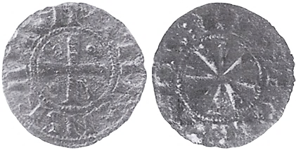 Tipo 1. Dinero de Cruz Bautismal - Imagen 8