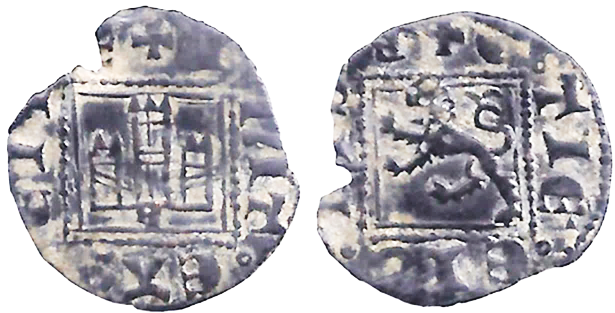 Tipo 1. Dinero Novén del Rey Alfonso de Castilla y León - Imagen 11