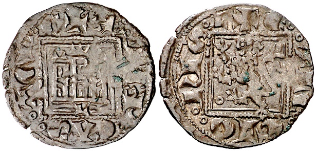 Tipo 1. Dinero Novén del Rey Alfonso de Castilla y León - Imagen 12