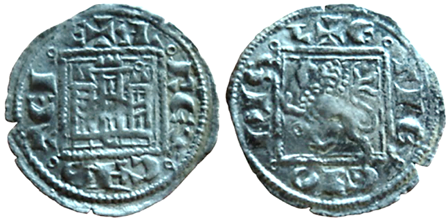 Tipo 1. Dinero Novén del Rey Alfonso de Castilla y León - Imagen 14