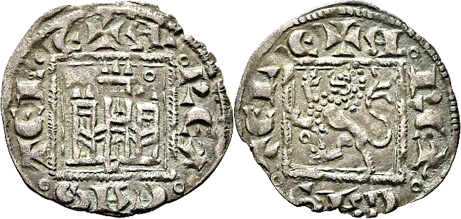 Tipo 1. Dinero Novén del Rey Alfonso de Castilla y León - Imagen 22