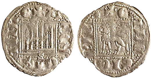 Tipo 1. Dinero Novén del Rey Alfonso de Castilla y León - Imagen 23