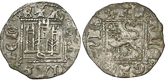 Tipo 1. Dinero Novén del Rey Alfonso de Castilla y León - Imagen 24