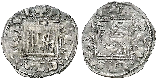 Tipo 1. Dinero Novén del Rey Alfonso de Castilla y León - Imagen 35