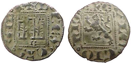 Tipo 1. Dinero Novén del Rey Alfonso de Castilla y León - Imagen 4