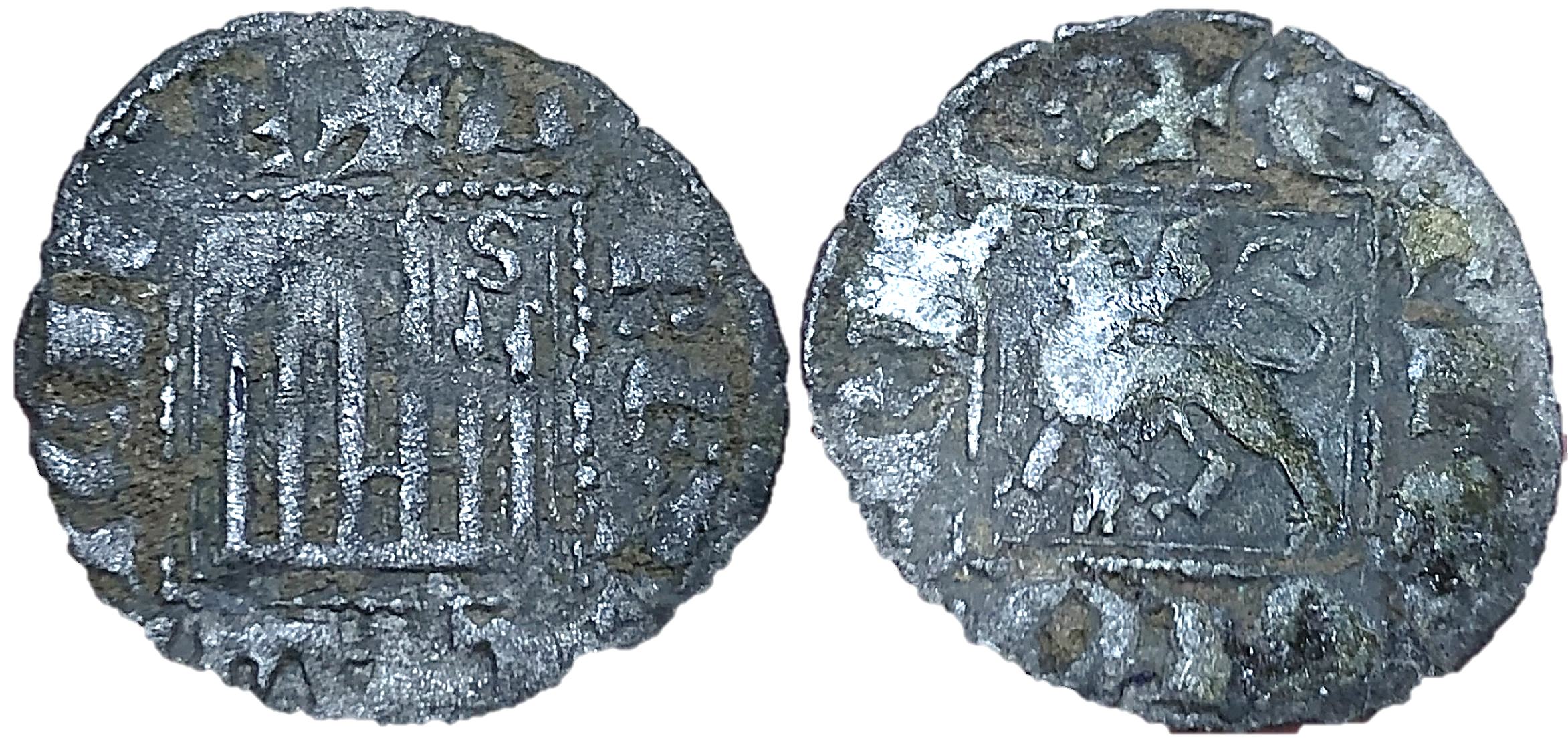 Tipo 1. Dinero Novén del Rey Alfonso de Castilla y León - Imagen 45