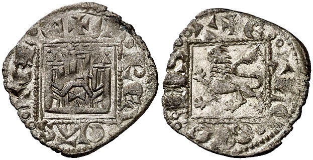 Tipo 1. Dinero Novén del Rey Alfonso de Castilla y León - Imagen 49