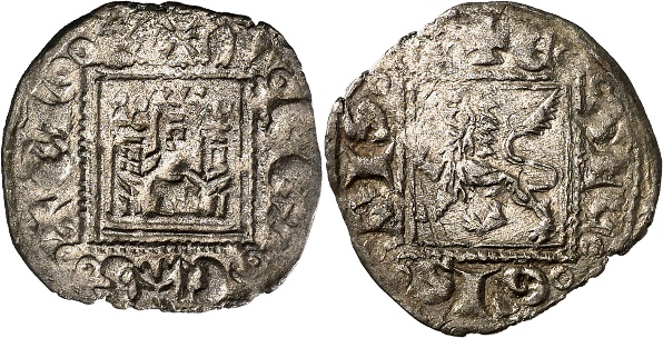 Tipo 1. Dinero Novén del Rey Alfonso de Castilla y León - Imagen 51