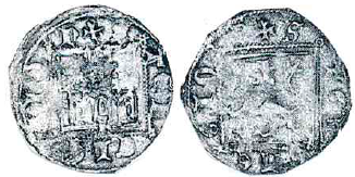 Tipo 1. Dinero Novén del Rey Alfonso de Castilla y León - Imagen 6