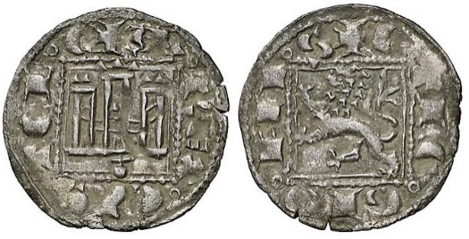 Tipo 1. Dinero Novén del Rey Alfonso de Castilla y León - Imagen 60