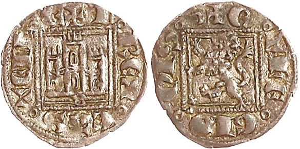 Tipo 1. Dinero Novén del Rey Alfonso de Castilla y León - Imagen 7