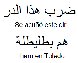 Tipo 1. Dírham alfonsino con tipología musulmana del 478H - Imagen 3