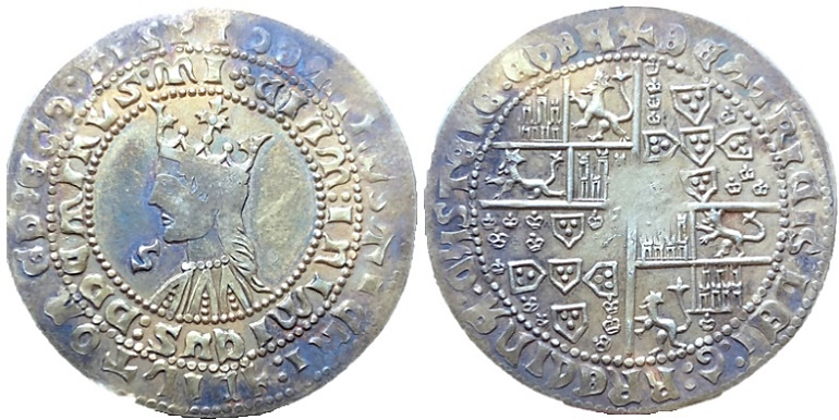 Tipo 1. Real de la Reina Beatriz coronada - Imagen 11