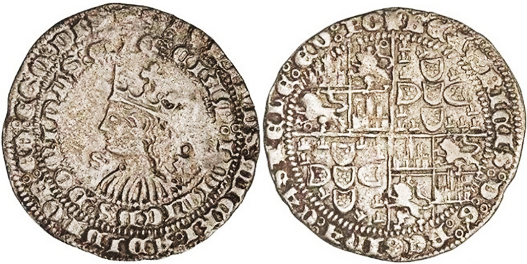 Tipo 1. Real de la Reina Beatriz coronada - Imagen 2