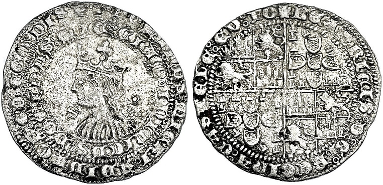 Tipo 1. Real de la Reina Beatriz coronada - Imagen 3