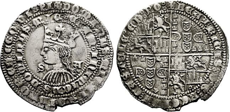 Tipo 1. Real de la Reina Beatriz coronada - Imagen 7