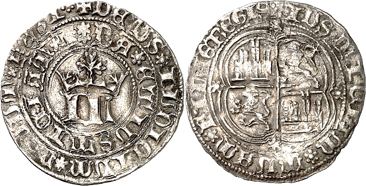 Tipo 1. Real de Plata con Monograma de “IL” Coronadas - Imagen 3