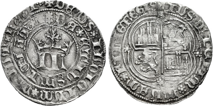 Tipo 1. Real de Plata con Monograma de “IL” Coronadas - Imagen 4