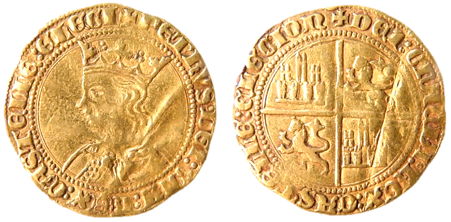 Tipo 10. Dobla de oro con el busto del Rey Pedro I de a 35 maravedís - Imagen 26