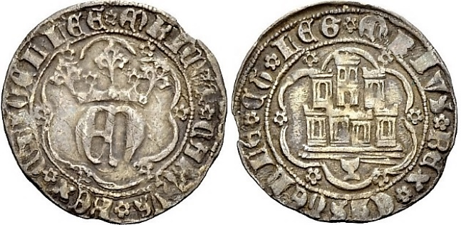 Tipo 10. Medio Real de plata con monograma “EN” - Imagen 103