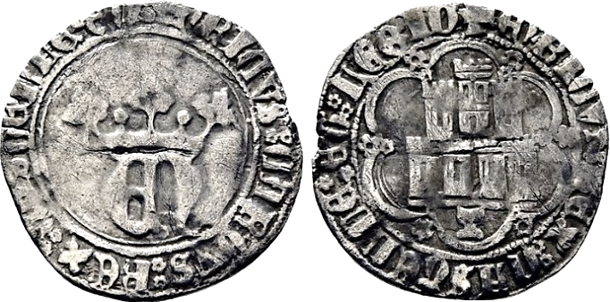 Tipo 10. Medio Real de plata con monograma “EN” - Imagen 114