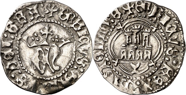 Tipo 10. Medio Real de plata con monograma “EN” - Imagen 117