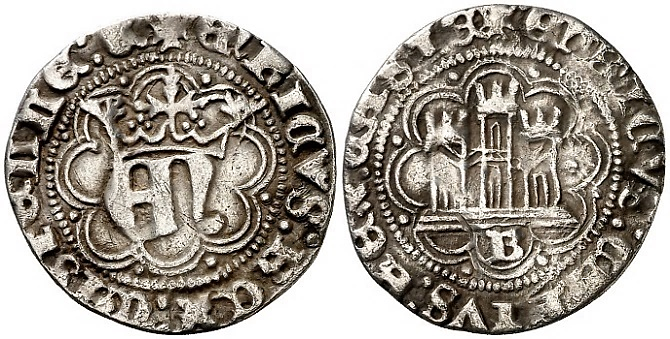 Tipo 10. Medio Real de plata con monograma “EN” - Imagen 12