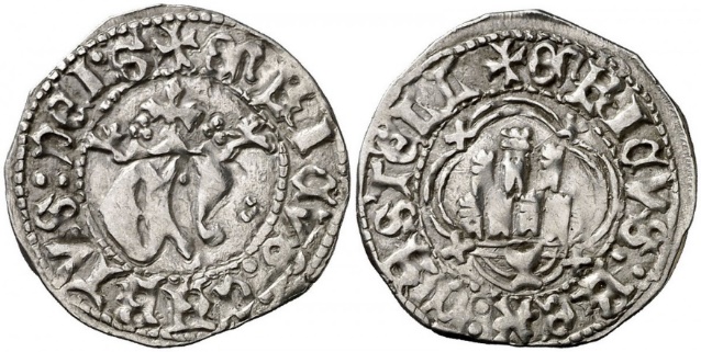 Tipo 10. Medio Real de plata con monograma “EN” - Imagen 121