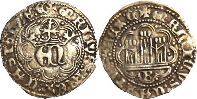 Tipo 10. Medio Real de plata con monograma “EN” - Imagen 15