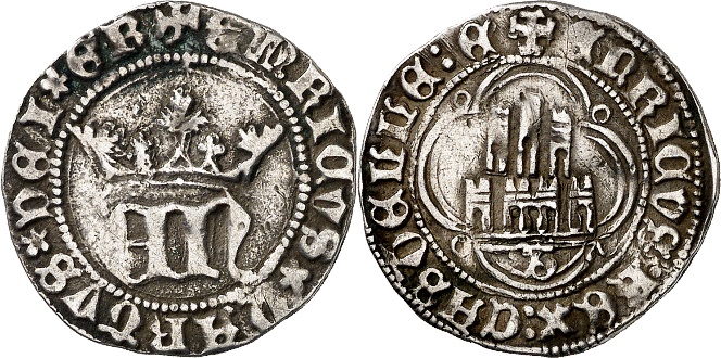 Tipo 10. Medio Real de plata con monograma “EN” - Imagen 43