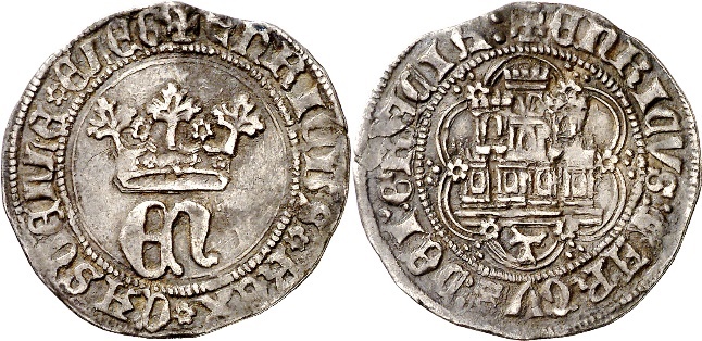 Tipo 10. Medio Real de plata con monograma “EN” - Imagen 52