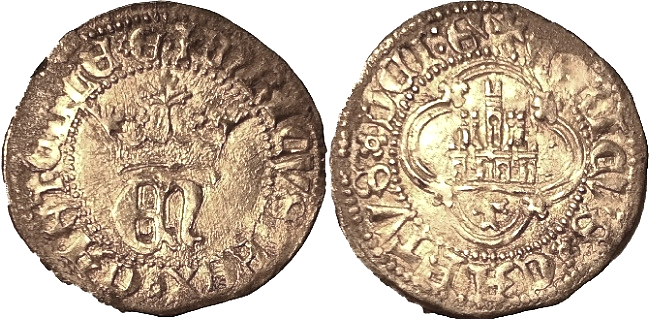 Tipo 10. Medio Real de plata con monograma “EN” - Imagen 56