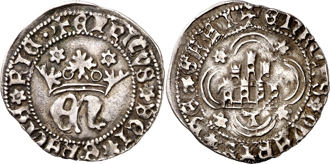 Tipo 10. Medio Real de plata con monograma “EN” - Imagen 61