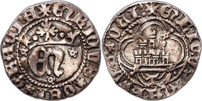 Tipo 10. Medio Real de plata con monograma “EN” - Imagen 70