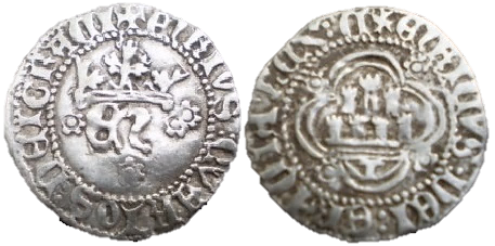 Tipo 10. Medio Real de plata con monograma “EN” - Imagen 74