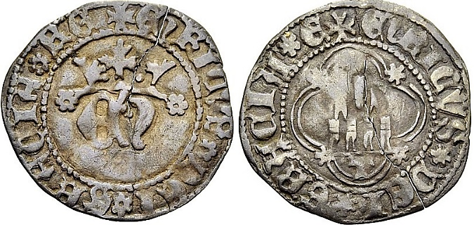 Tipo 10. Medio Real de plata con monograma “EN” - Imagen 75