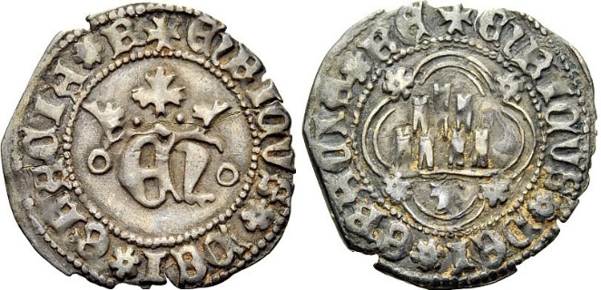 Tipo 10. Medio Real de plata con monograma “EN” - Imagen 78