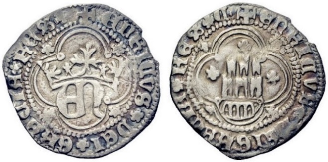 Tipo 10. Medio Real de plata con monograma “EN” - Imagen 88