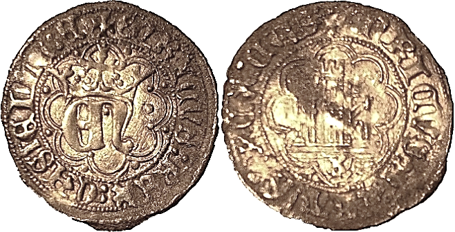 Tipo 10. Medio Real de plata con monograma “EN” - Imagen 9