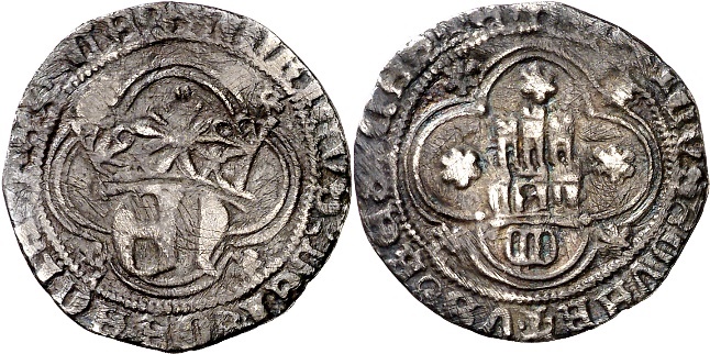 Tipo 10. Medio Real de plata con monograma “EN” - Imagen 90