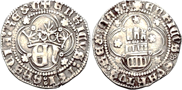 Tipo 10. Medio Real de plata con monograma “EN” - Imagen 94