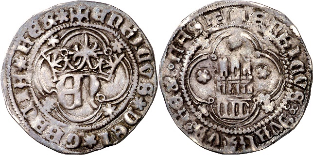 Tipo 10. Medio Real de plata con monograma “EN” - Imagen 95