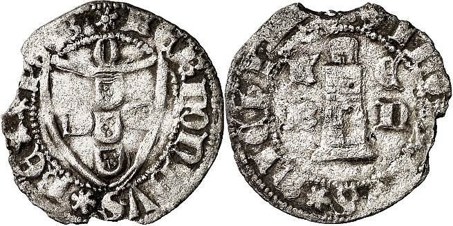 Tipo 10. Medio Tornés de Escudo y Torre - Imagen 5