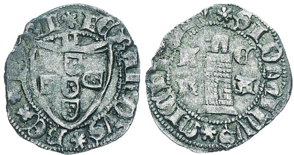 Tipo 10. Medio Tornés de Escudo y Torre - Imagen 9