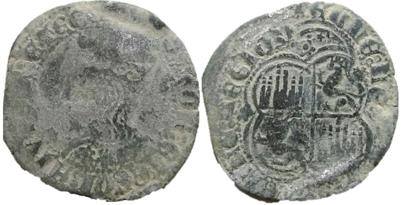 Tipo 10. Real de vellón con busto de rey de perfil - Imagen 3