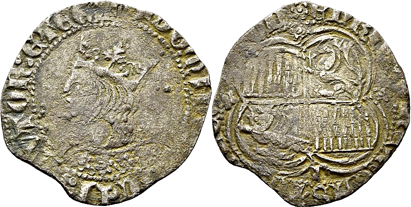 Tipo 10. Real de vellón con busto de rey de perfil - Imagen 5