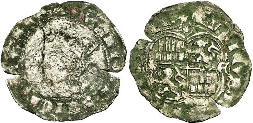 Tipo 10. Real de vellón con busto de rey de perfil - Imagen 6